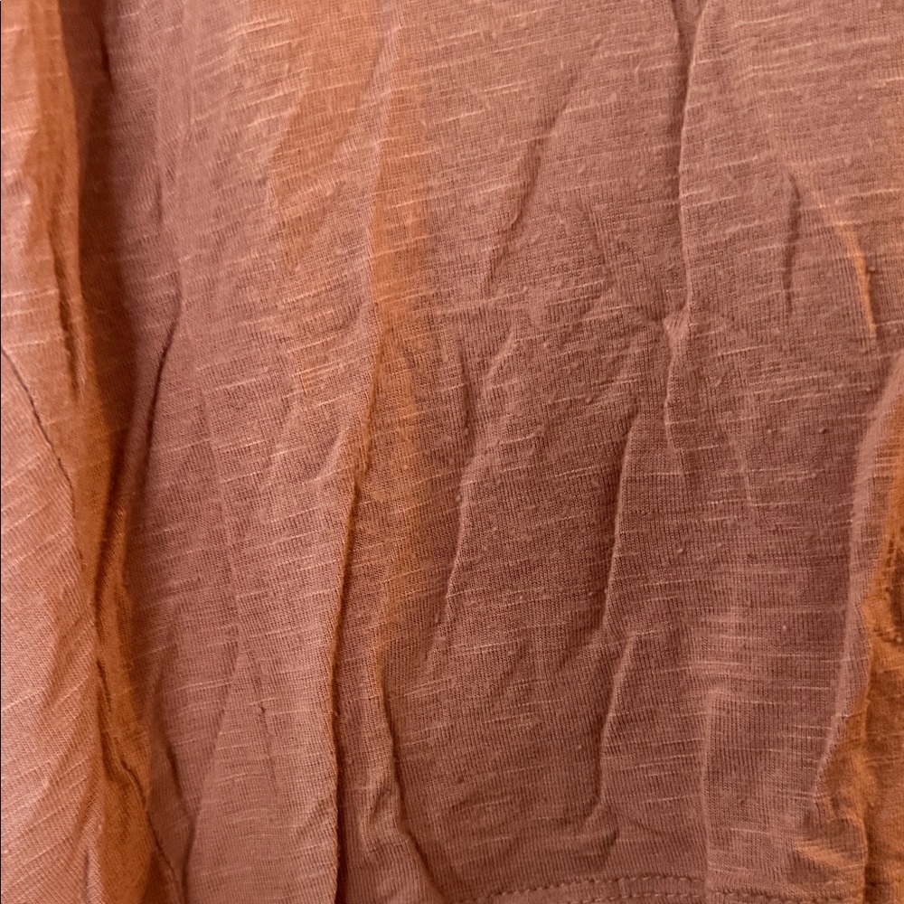 Charlotte Russe Dusty Rose Short Sleeve Tee - Picture 2 of 5